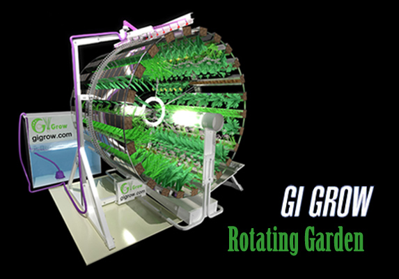 Volksgarden Rotating hydroponic system The main Benefits of GI GROW: